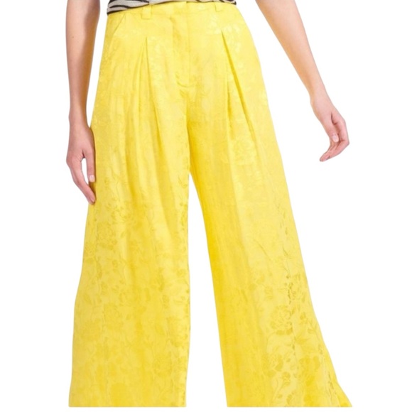 NWT STAUD Serge Pant in Buttercup Yellow Size 2 - Picture 4 of 10
